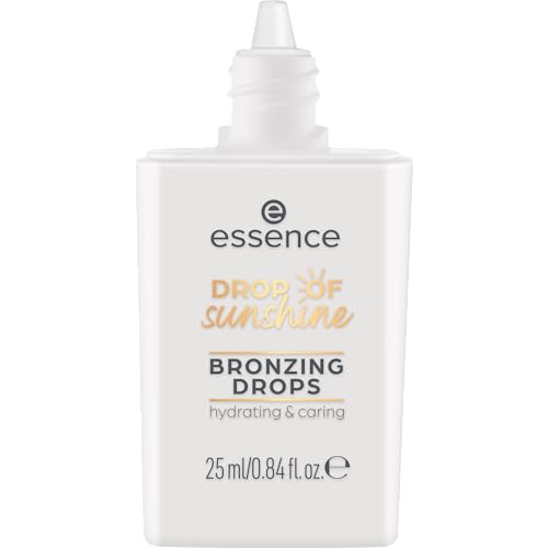 essence | Drop of Sunshine Bronzing Drops | Lightweight, Buildable, Hydrating Healthy Glow, Multi-Use Formula | Vegan & Cruelty Free